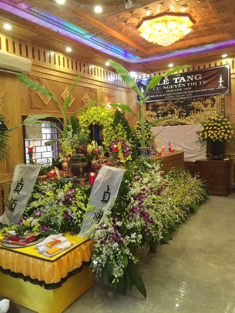 Tổ chức dịch vụ tang lễ trọn g&oacute;i